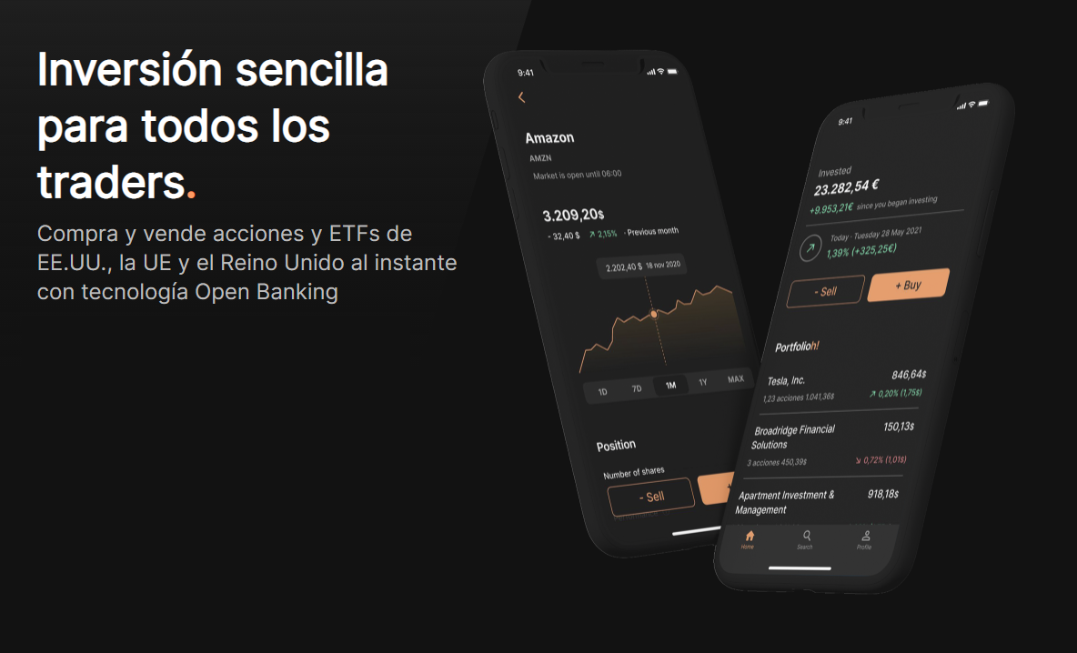 HeyTrade bróker: invierte en bolsa sin papeleos ni comisiones