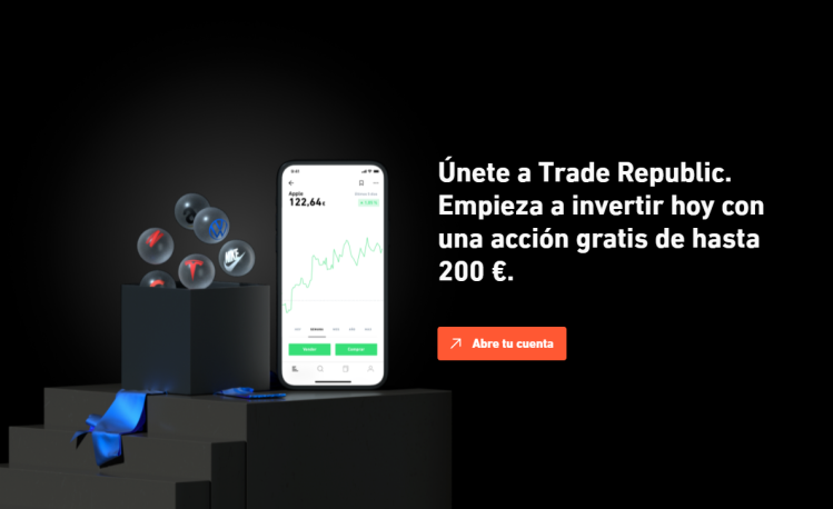 únete a Trade Republic y consigue una acción gratis